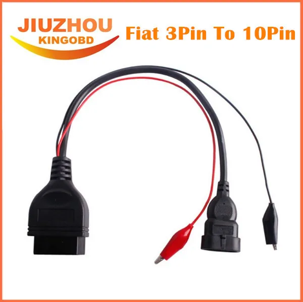 Кабель коннектор OBD2 для Fiat 3PIN 16PIN автомобильный адаптер 3 Pin Alfa Lancia кабель