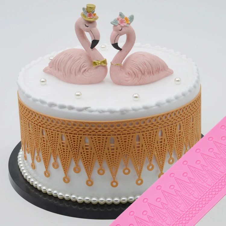 Силиконовый коврик для украшения торта из помадки|Формы тортов| |