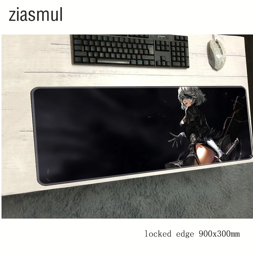 Коврик для мыши NieR Automata 900x300x2 мм коврик ноутбука компьютера самый дешевый игровой