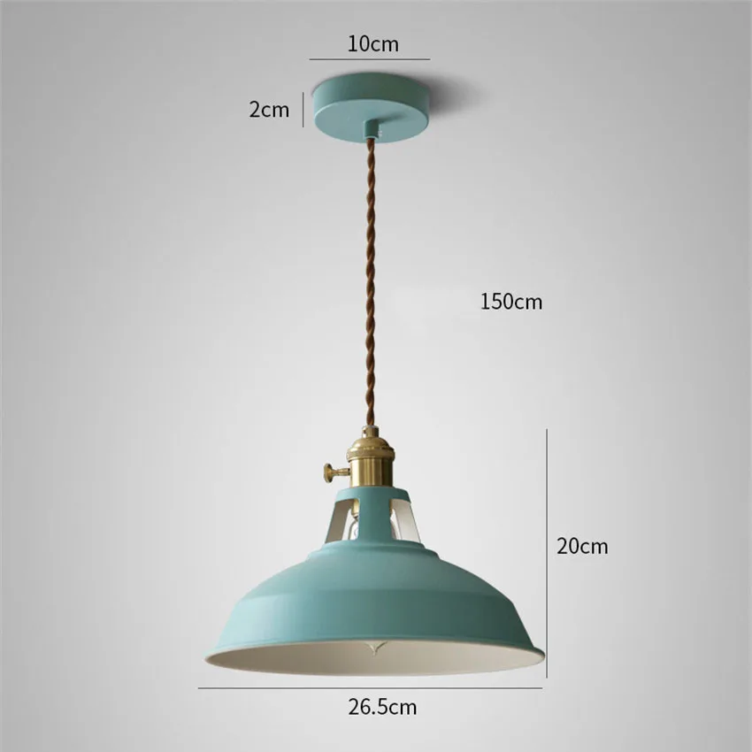 

Nordic Copper Pendant Lights Dining/living room Edison Bulbs Hanglamp Pendant lamp Restaurant/Bar/Coffee Shop Luminaire Suspendu