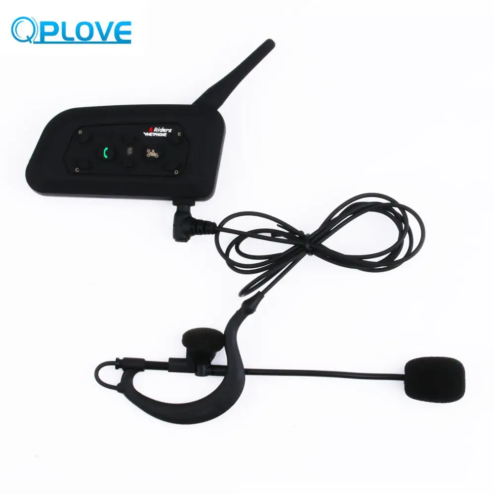 QPLOVE 1 шт. VnetPhone V6C Sport Referee беспроводное радиоустройство подключение 1200 м эффективное расстояние звук хороший профессиональный спортивный инструмент