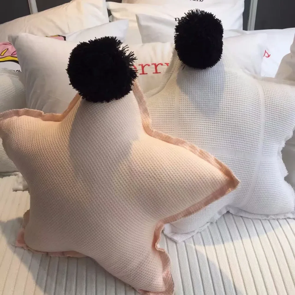 50 см Милая Звезда Подушка Декоративные подушки плюшевые игрушки креативная