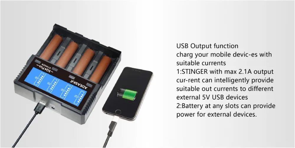 SQ4 плюс ЖК-дисплей 18650 USB Быстрое интеллектуальное зарядное устройство для Li-Ion Ni-MH Ni-CD AA AAA AAAA 26650 10440 16340 18350 батарея