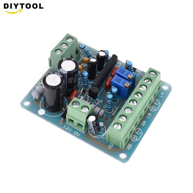 

DC12V Power Amplifier VU Meter Driver Board DB Audio Level Meter for TA7318P