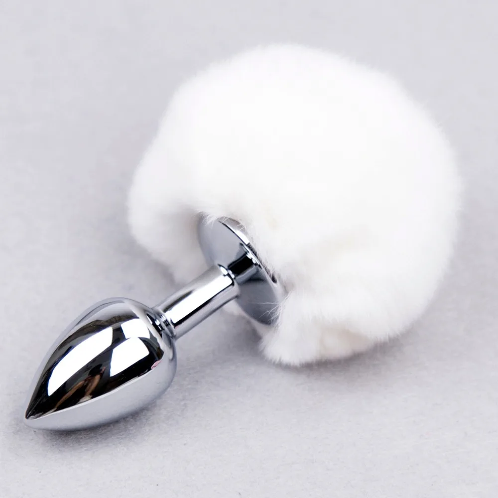 Анальный фаллоимитатор из нержавеющей стали металлическая Анальная пробка с