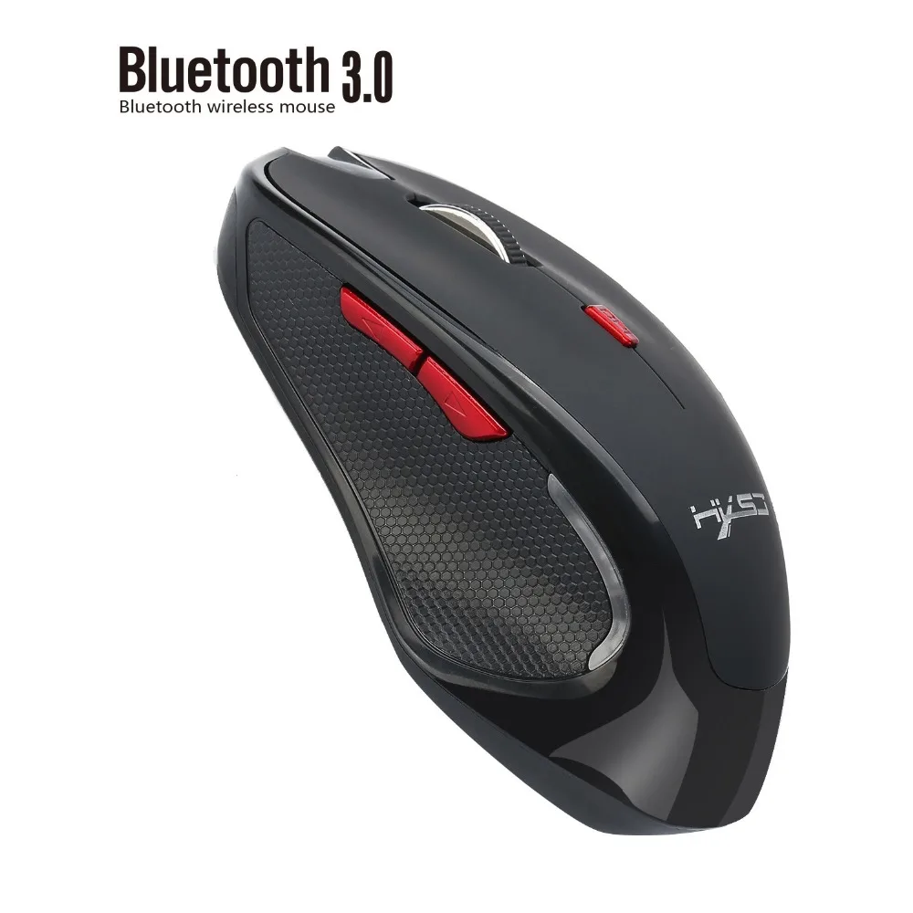 Hxsj T21 Bluetooth 3,0 Беспроводной Мышь Офис 2400 точек/дюйм энергосбережения для настольных компьютеров, ноутбуков, телефонов на базе Android