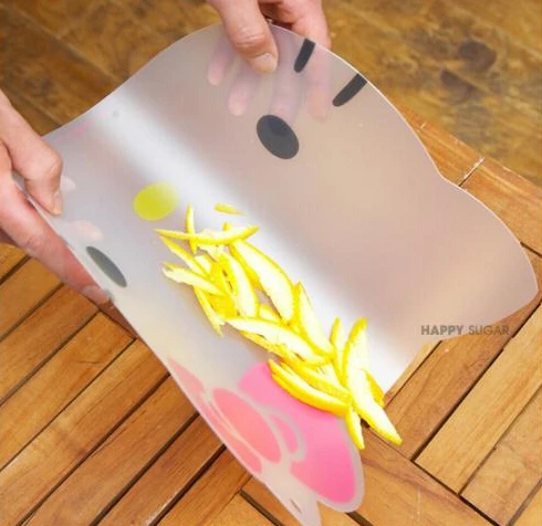 10 шт Прекрасный Бант тонкая кухонная разделочная доска пластиковая доска|kitchen