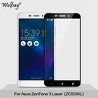 Закаленное стекло для Asus Zenfone 3 с полным покрытием, Противоударная пленка для лазерного экрана Asus Zenfone 3 Laser ZC551KL, стекло