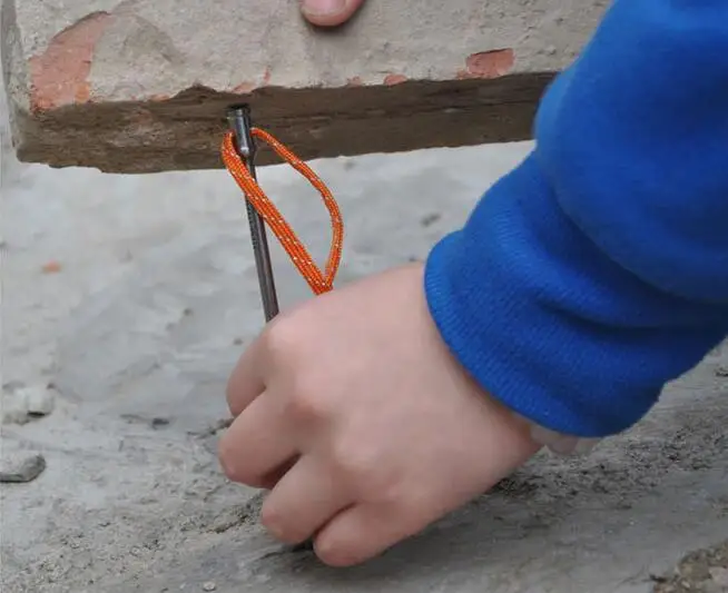 Колышки для ногтей из титана палатки супер легкие 5 мм прочный титановый сплав