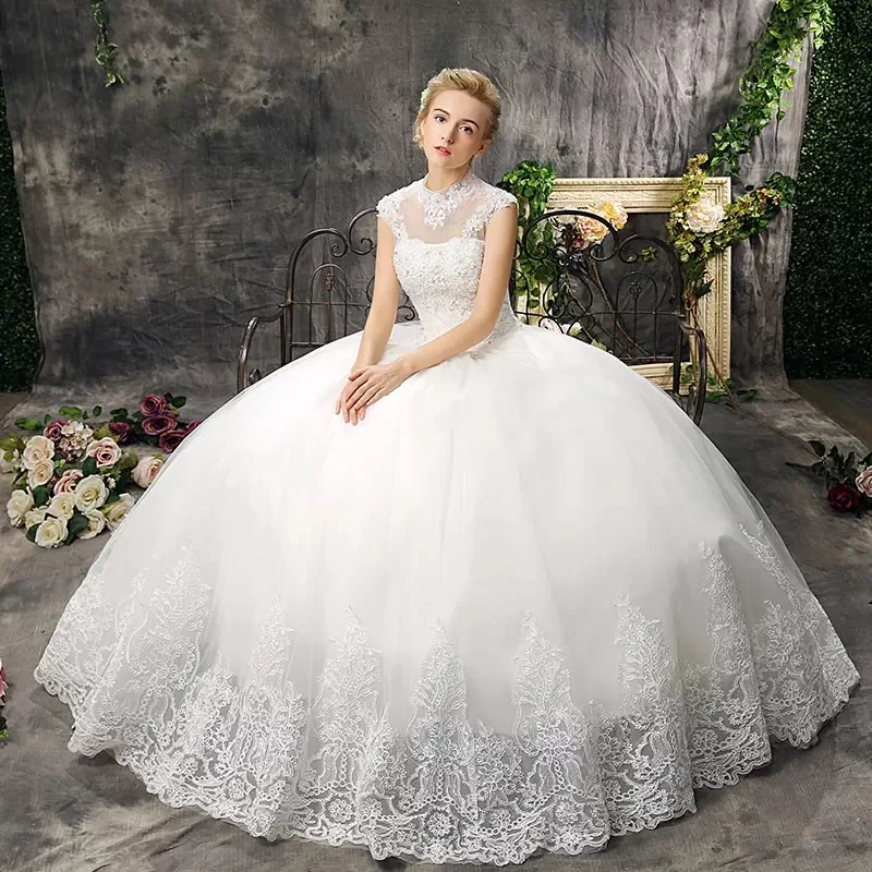 Платья на свадьбу Amanda Novias 2017 новые платья шнурках с открытой спинкой высокое
