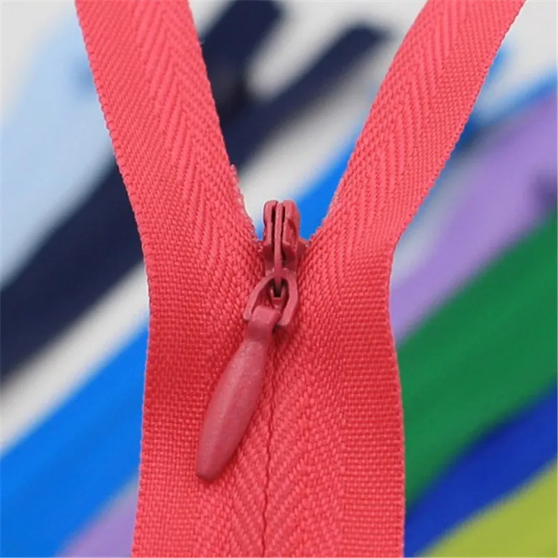 3#8 шт невидимые молнии DIY нейлоновая катушка молния 28 см 40 см 50 см 55 см 60 см размер для шитья одежды Подушка инструмент портного