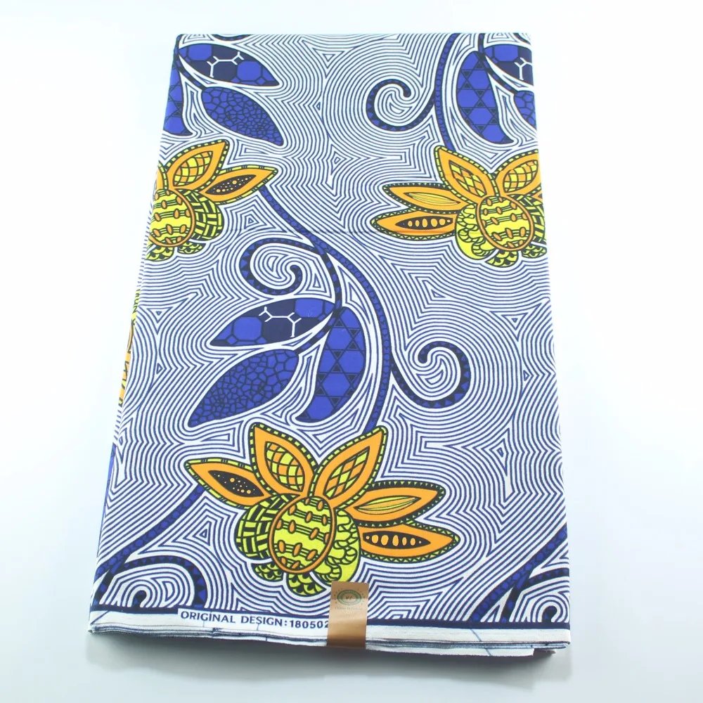 Дашики Африканский Воск необычный узор Высокое качество настоящая ткань