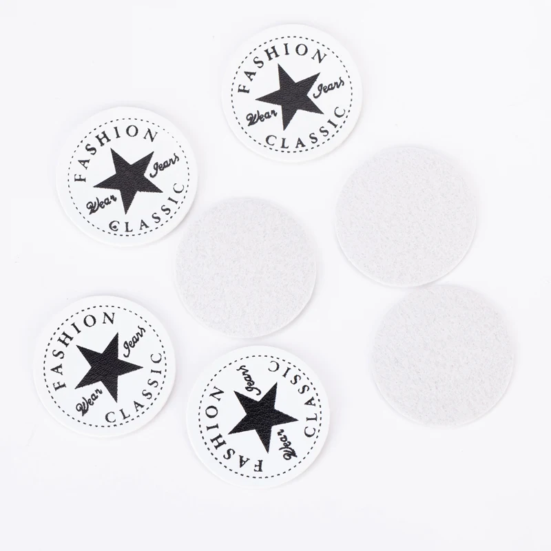 2019 Мода 100 шт ручная работа сделай сам ремесло круглые пентаграммы этикетки из ПУ