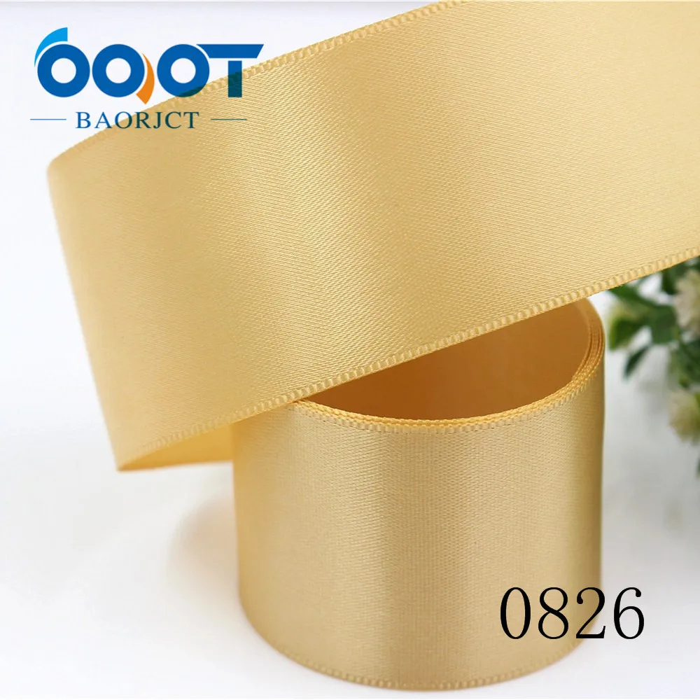 Однотонные ленты OOOT BAORJCT 184063 38 мм 10 ярдов с принтом свадебные аксессуары