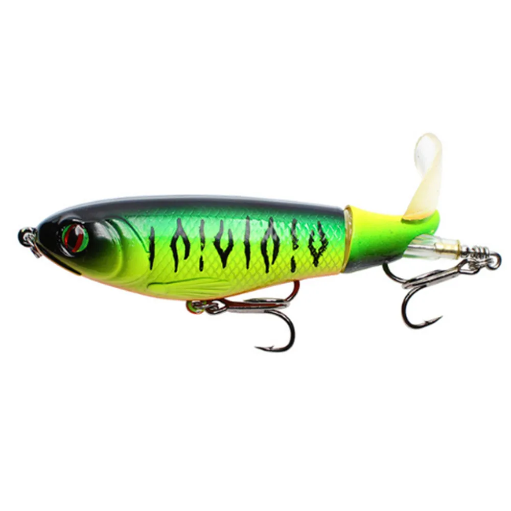 1 шт 9 см 17g вращающийся хвост Whopper Plopper рыболовная приманка блесна рыболовные