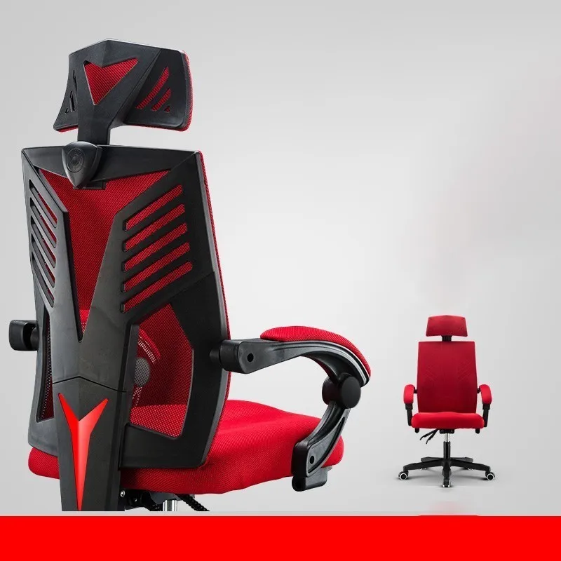 ЕС Boss Gaming Silla Gamer Esports Poltrona стул массаж может лежать с подставкой для ног искусственное кожаное колесо - Цвет: red2
