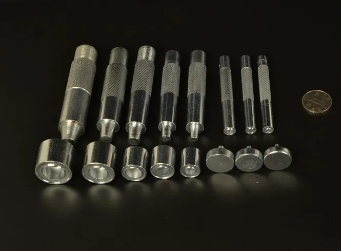 Ручная кнопка нажатия. Зубчатая защелка. Инструмент для установки кнопок.