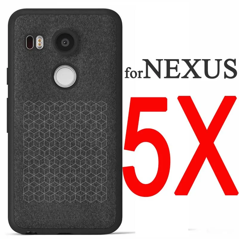 for Nexus 5x black 20x DHL для LG Nexus 5X кожа чехол Официальный задняя крышка для LG Google Nexus5X ТПУ+ кожа чехол с розничной коробке - Цвет: for Nexus 5x black