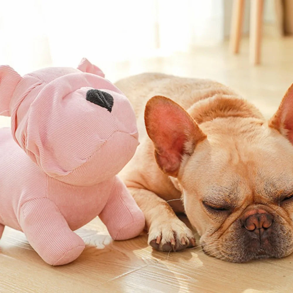 Милые игрушки для собак набитые пищащими животными домашних животных плюшевые