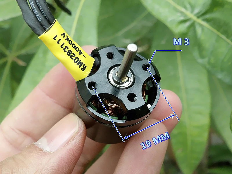 2 шт. RC модель самолета бесщеточный двигатель 2627 KV4200 2830 KV4000 трехфазный внешний мощный магнит NdFeB наружный ротор