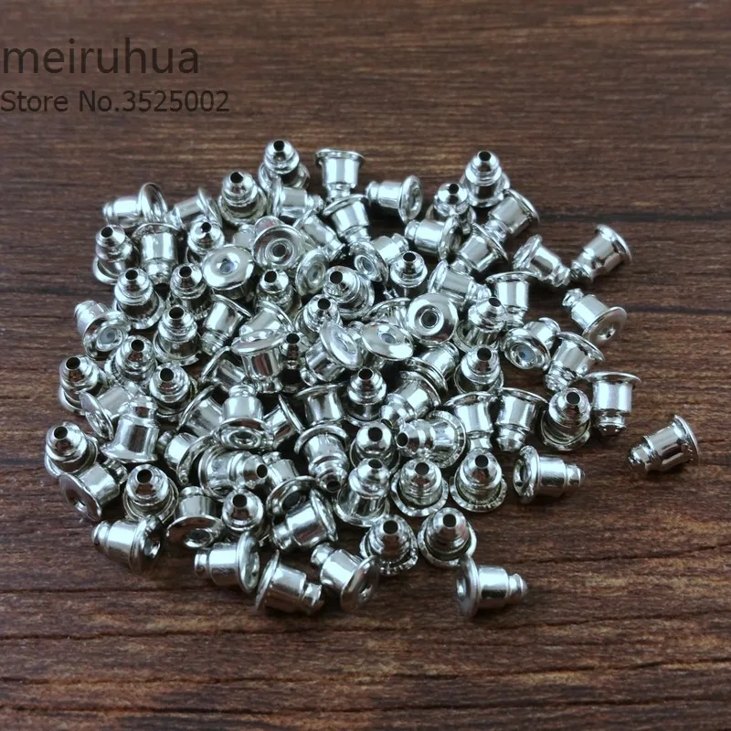 100 шт. заглушки для сережек гвоздиков из нержавеющей стали|jewelry making accessories|making