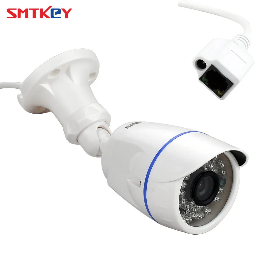 SMTKEY Водонепроницаемая Наружная цилиндрическая ip камера 1080P сетевая 2