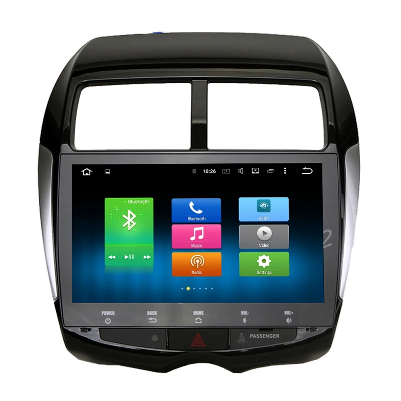 Автомагнитола для mitsubishi ASX PEUGEOT 4008 C4 10 2 дюйма Android 9 0 GPS Восьмиядерный процессор px5 4