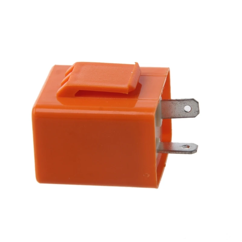 Новый 12V 2 Pin Высокое качество мотоцикл мигалка регулируемый светодиодный