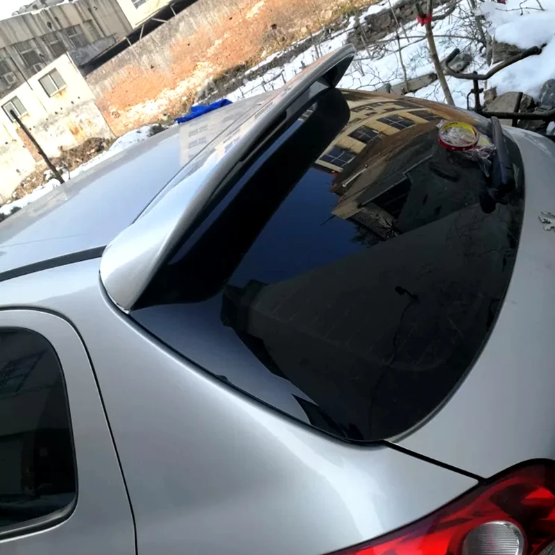 Спойлер заднего крыла из АБС пластика для Peugeot 206 2006 2013 высокого качества праймер