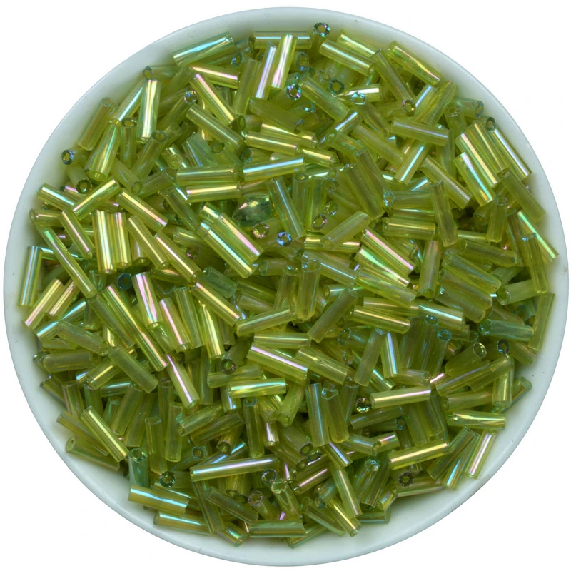 500 шт Размер 2х6 мм стекляруса Рассыпчатая трубка Leptospira бисер для