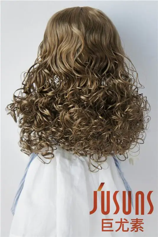 

JD311 21-23CM 1/3 Long wave air bangs doll wig SD synthetic mohair BJD wigs