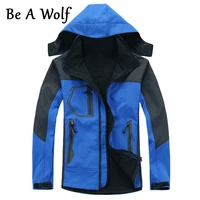 be a wolf softshell hiking jackets men clothing waterproof outdoor sports fishing clothing camping skiing jacket windbreaker 201