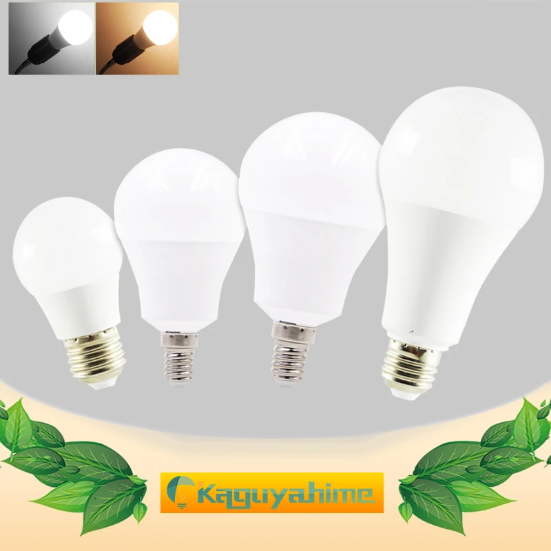10 шт./лот светодиодный E27 E14 лампы с регулируемой яркостью лампы 220V 240V светильник Смарт лампочки IC настоящая Мощность 20 Вт 18 Вт 15 Вт 12 Вт 9 Вт 5 Вт 3 Вт лампада светодиодный Bombilla