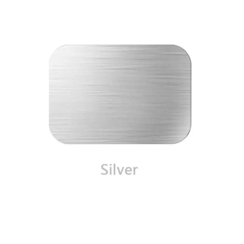 2019 универсальная запасная металлическая пластина с клейкой поверхностью для