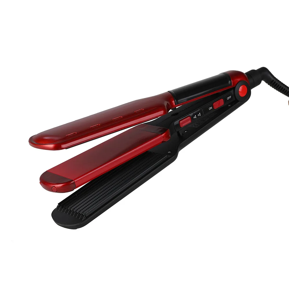 CHJPRO 2 в 1 выпрямитель для волос Flat Iron волна выпрямления Утюг быстрый нагрев