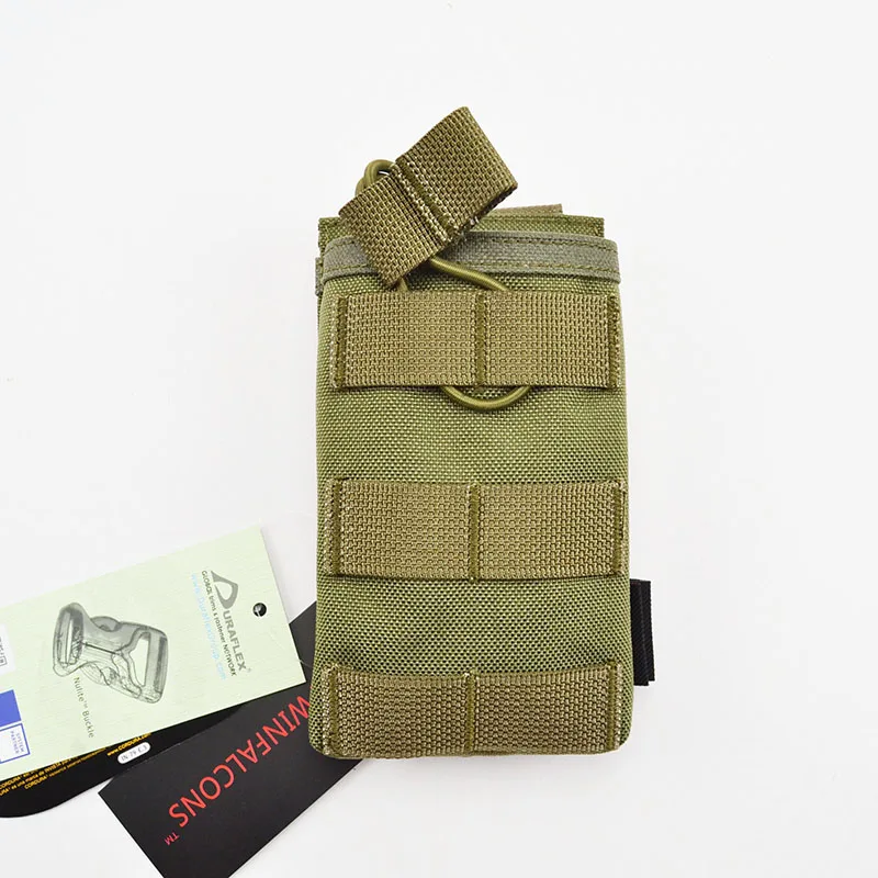 Ranger Green MOLLE 7,62 сумка Один Журнал Сумка CORDURA Модульная Боевая Охота Кемпинг Альпинизм Тактический поход TW-M001 - Цвет: Ranger Green