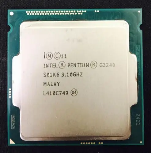 Процессор Intel Pentium G3240 LGA1150 3 1 ГГц L3 Мб двухъядерный SR1K6 SR1RL кэш процессор для