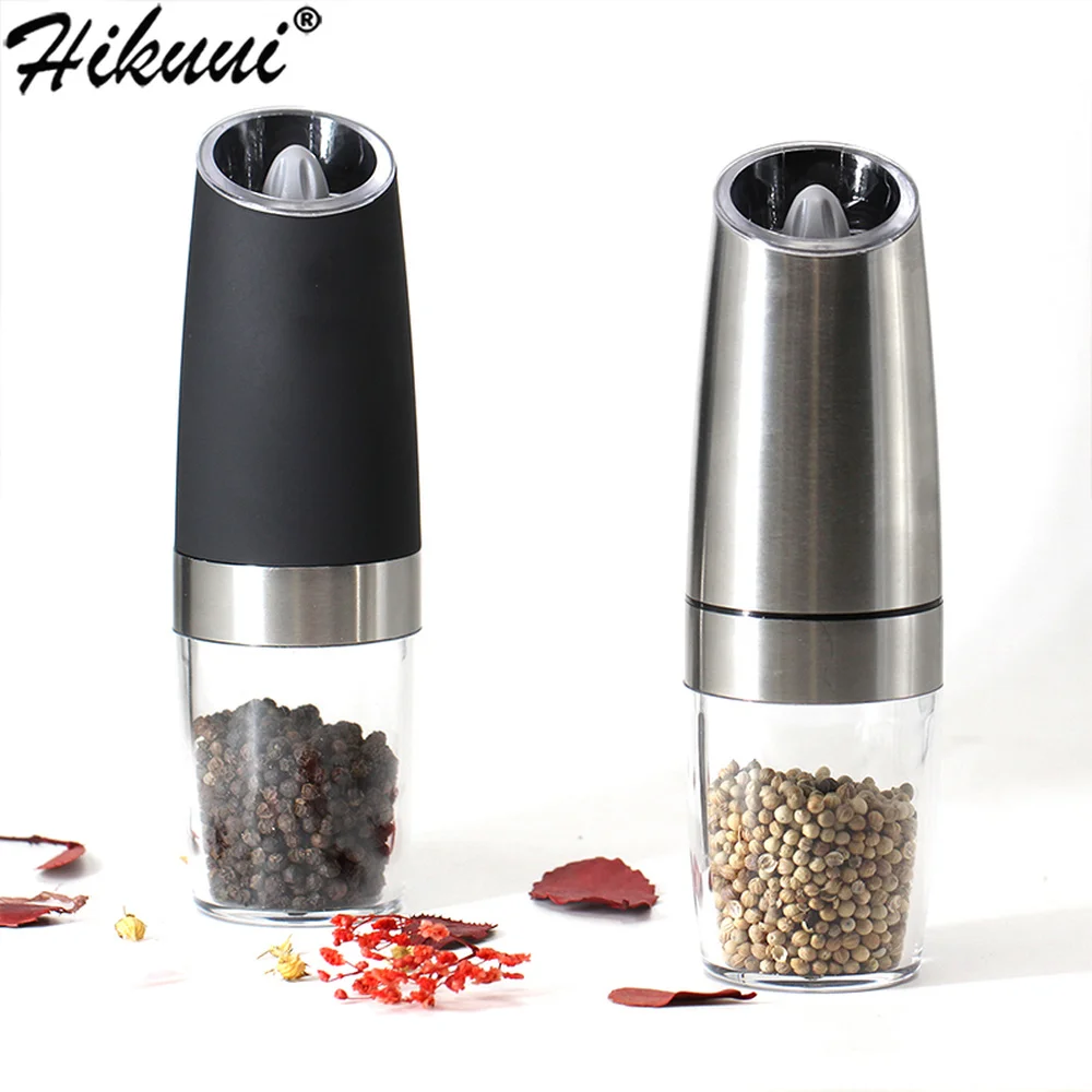 Автоматическая мельница для перца электрическая соли специй с керамическим