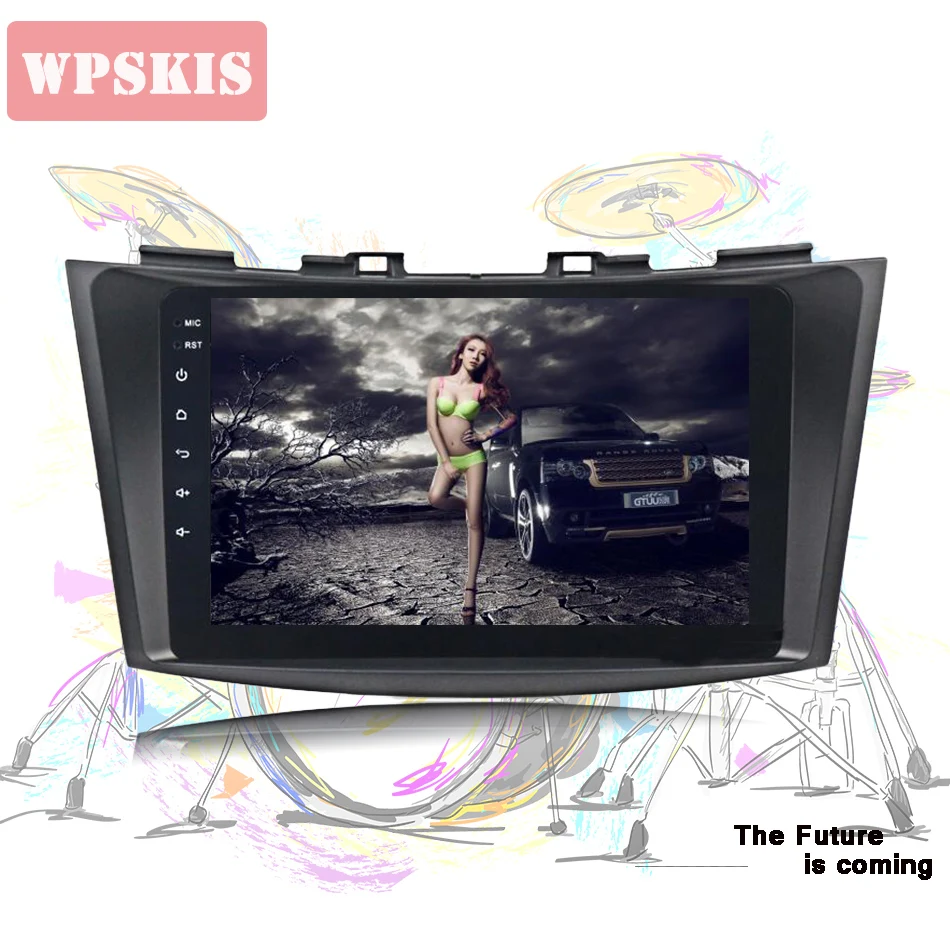 1280*720 Android 10 0 Восьмиядерный 6G + 128G автомобильный DVD плеер для Suzuki Swift 2011 2015 радио GPS