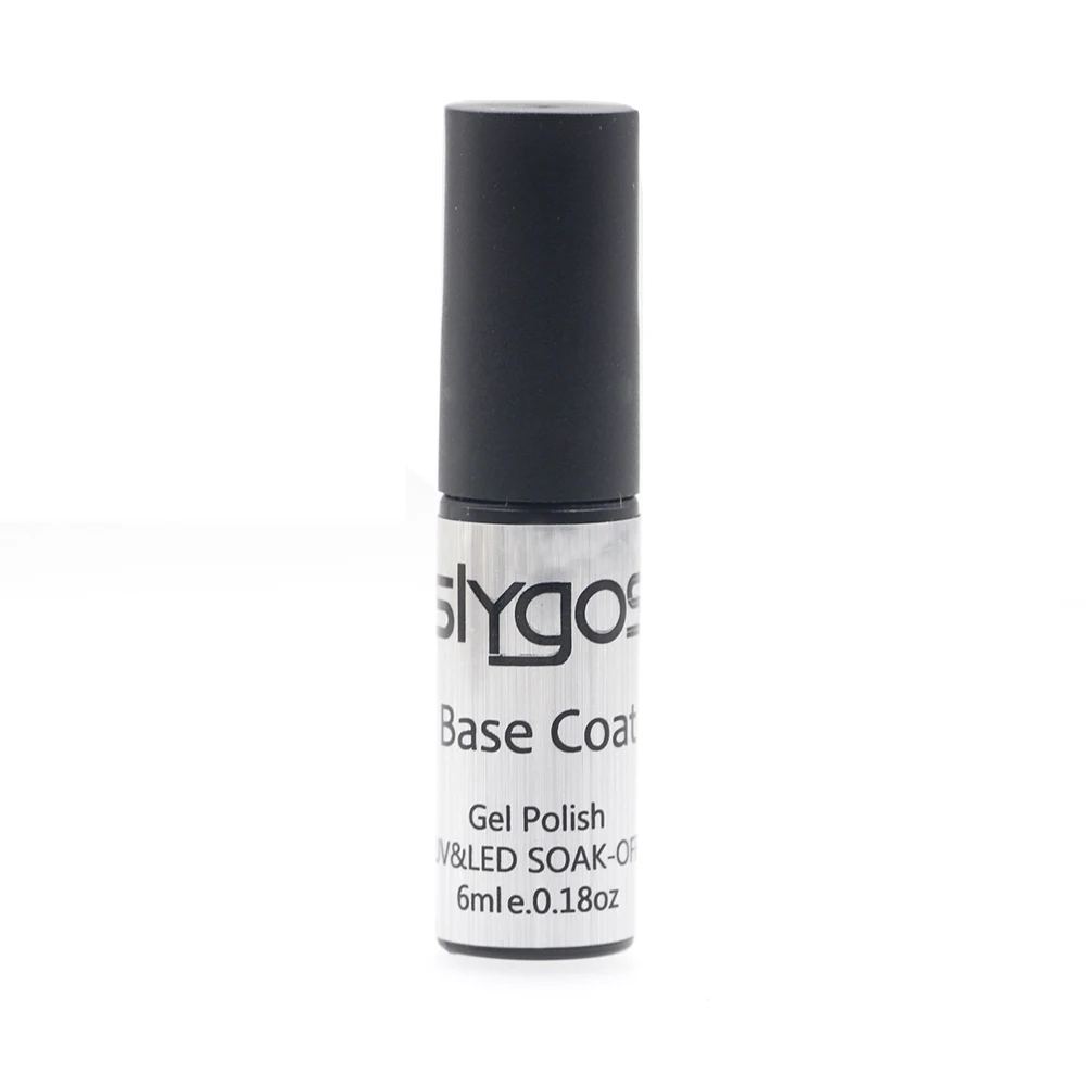 base coat SLYGOS портативный 6 мл 3D магнит Звездный хамелеон лак для ногтей с эффектом «кошачий глаз» замочить от УФ гель-лака губная помада форма маникюрный лак - Цвет: base coat
