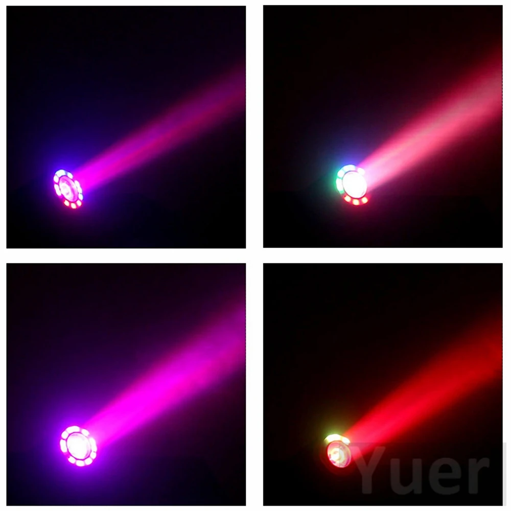 Высококачественный светодиодный светильник RGBW 4 в 1 40 Вт 12 шт. RGB 3 SMD 5050 светодиодов