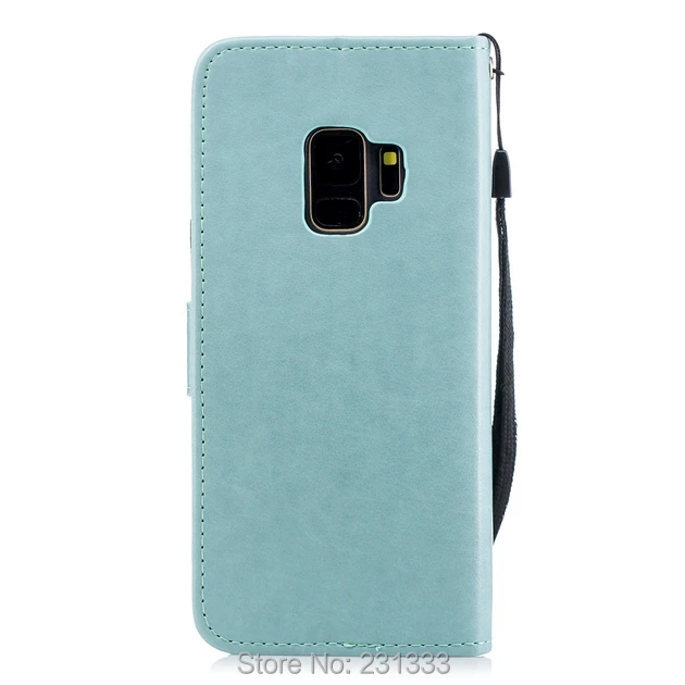 C-KU кожаный чехол для Samsung Galaxy S8 S9 PLUS J3 2017 J5 J7 A3 A5 S5 S6 S7 EDGE с подставкой 100 шт |
