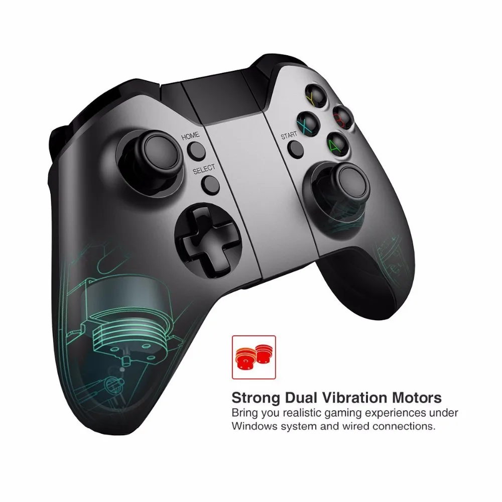 IPEGA PG-9062S темно-истребитель Bluetooth V3.0 Беспроводной геймпад игровой контроллер для Android iOS PC игры джойстик 380 мАч Батарея