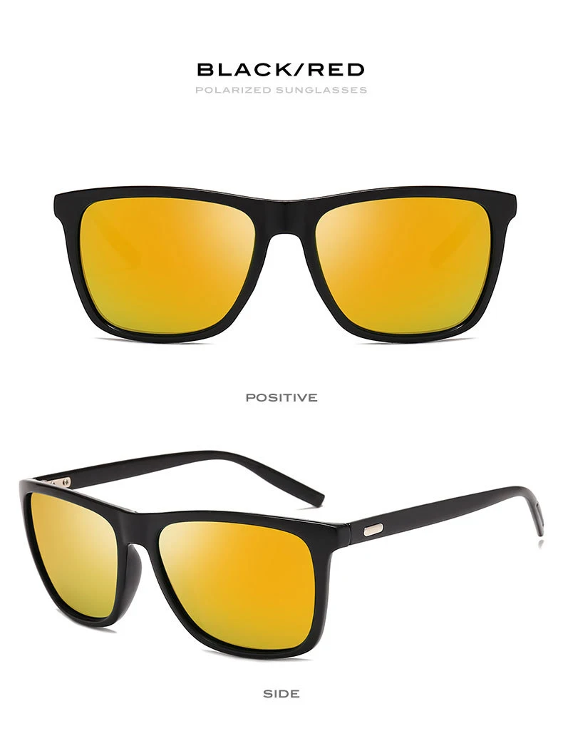 ZXWLYXGX, фирменный дизайн, поляризационные солнцезащитные очки, мужские, водительские, оттенки, мужские, Ретро стиль, солнцезащитные очки, мужские, Spuare, зеркальные, UV400 Oculos