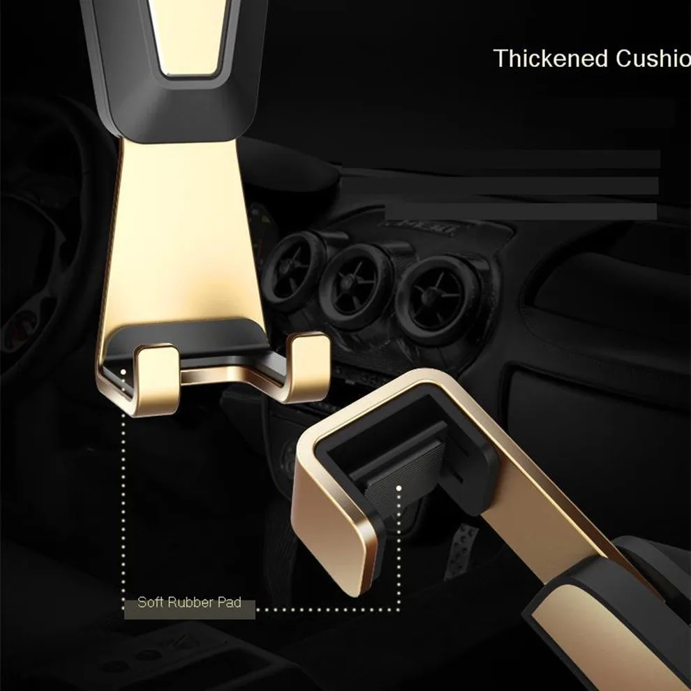 Vogek Gravity Car Phone Holder for Air Vent Mount Stand iPhone Samsung Wood Cell Mobile | Мобильные телефоны и аксессуары