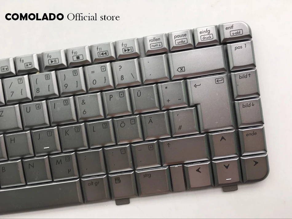 GR немецкая клавиатура Серебряная для HP Pavilion dv5t dv5z dv5 dv5-1000 ноутбука Layout |
