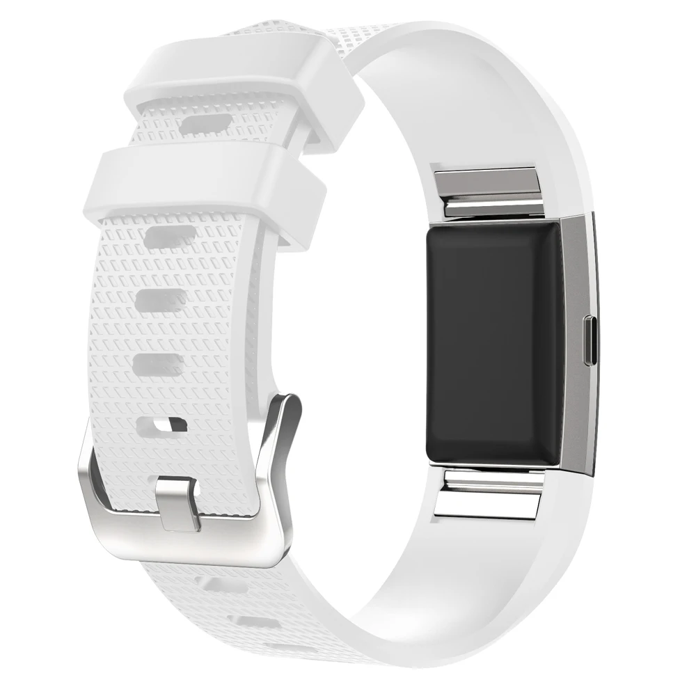 Яркие силиконовые часы ремешок для Fitbit Charge 2 маленькие большие сменные спортивные часы браслет для Fitbit Charge 2