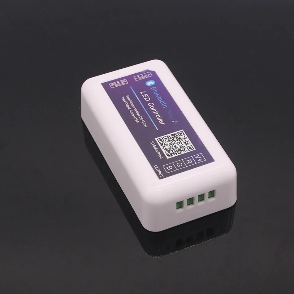 DC 12 V 24 18A светодиодный Bluetooth музыкальный RGB контроллер для SMD 5050 3528 светодиодные