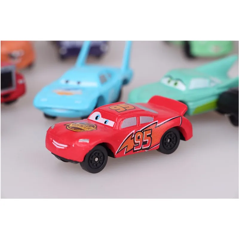 Disney Pixar Cars новые модели автомобилей 14 шт. подвижные милые мини фигурки для