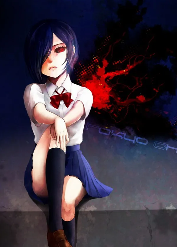 

Tokyo Ghoul Anime Kirishima Toka 45*30CM Wall Scroll Poster #39397
